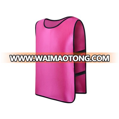 Custom reversible team soccer  training vest for adult and children,soccer club sports soccer vest training bibs with number