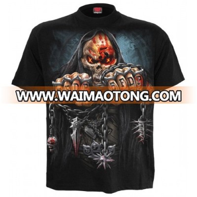 3d printed t-shirt men's custom t shirt 100 cotton with flower direct injection printing jersey