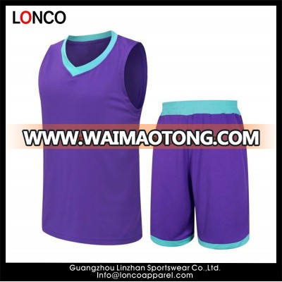 Promotion Cheap Reversible Reversible Basketball Uniforms Custom Latest Basketball Design Cheap Basketball Uniforms