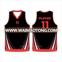 sublimated best custom made new basketball uniform